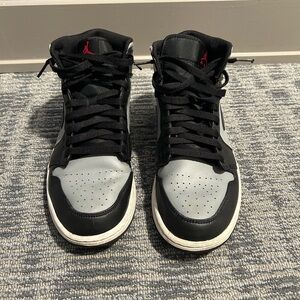 Jordan 1 Mid Shadow Red Size 11 Used